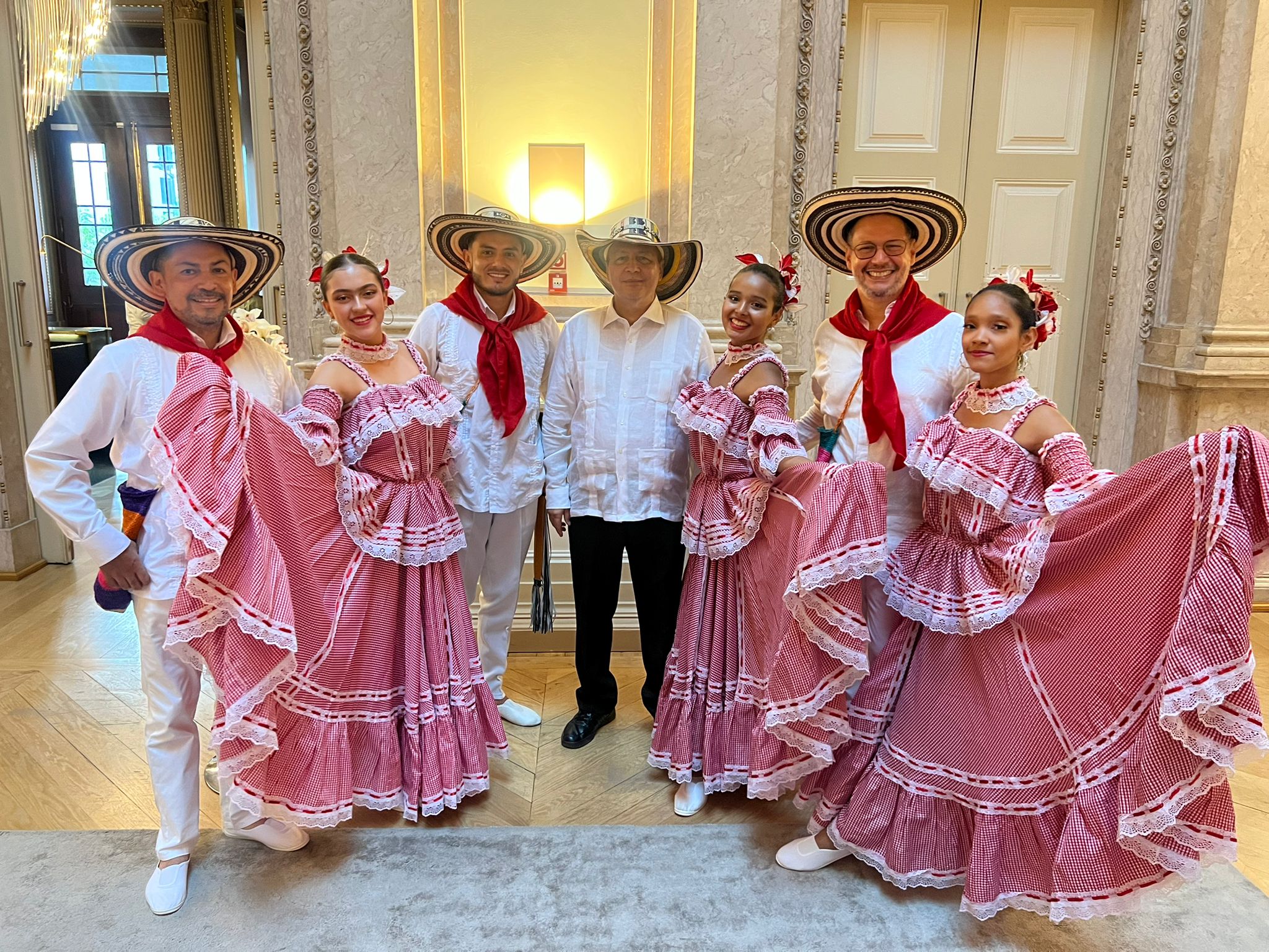 Celebración del Día Nacional de Colombia con instituciones portuguesas y el cuerpo diplomático en Lisboa