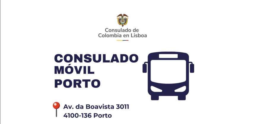 El Consulado de Colombia en Lisboa realizará un Consulado Móvil en la ciudad de Oporto el 10 de diciembre de 2025