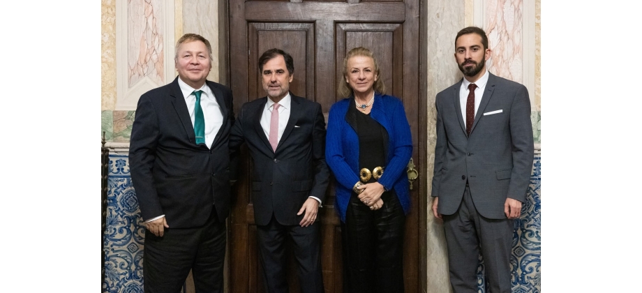 Embajador de Colombia en Portugal participó en la conmemoración de los 20 años de gestión del IPDAL en Lisboa