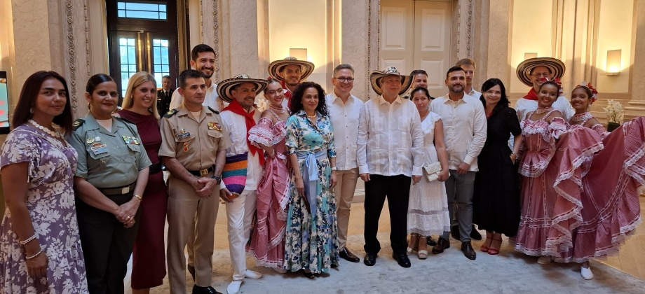 Celebración del Día Nacional de Colombia con instituciones portuguesas y el cuerpo diplomático en Lisboa