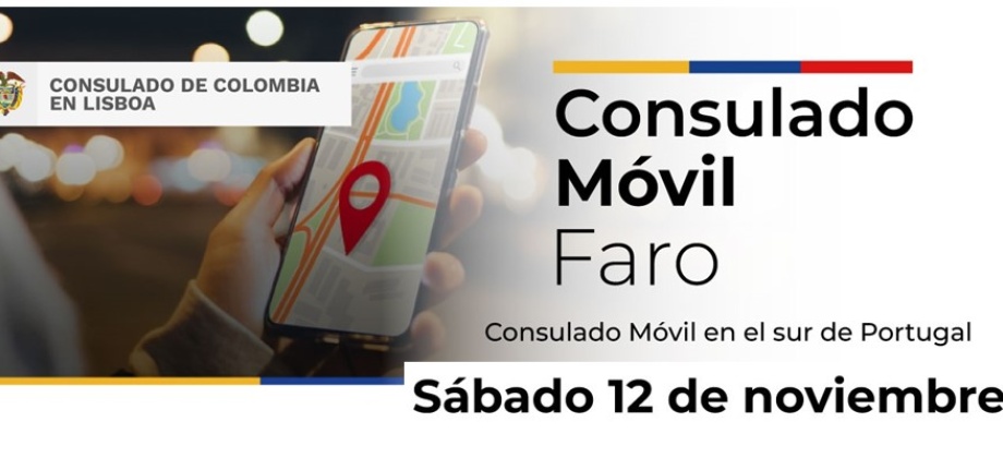 Consulado Móvil este 12 de noviembre en el sur de Portugal