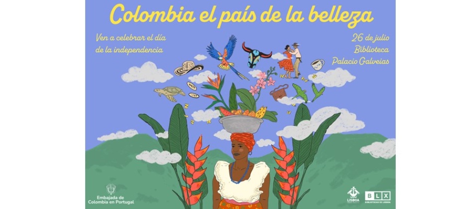 Invitación a celebrar de la Independencia de Colombia en Lisboa este 26 de julio de 2025