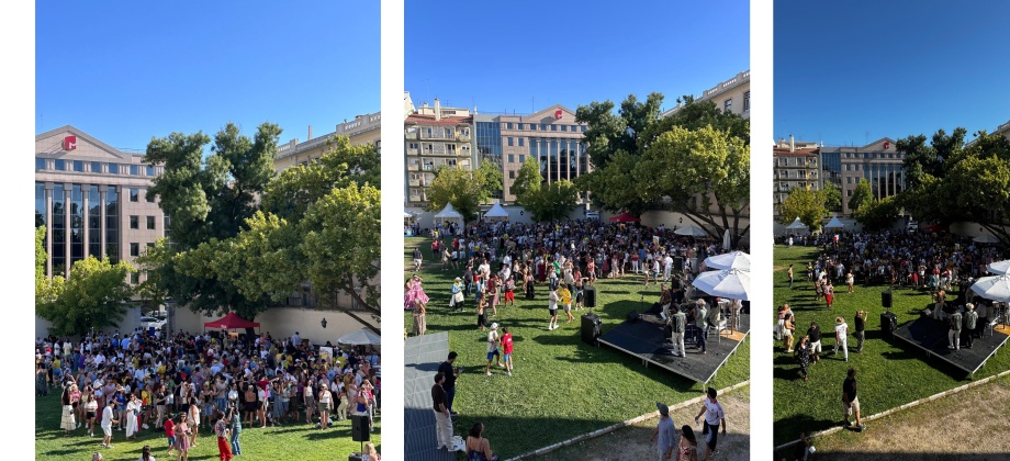 Colombianos celebran en Lisboa el Día de la Independencia Nacional