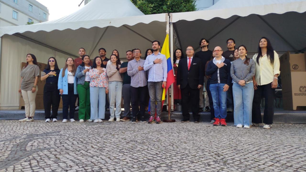 3.190 colombianos ejercieron su derecho al voto en Portugal en las elecciones a Presidencia y Vicepresidencia 