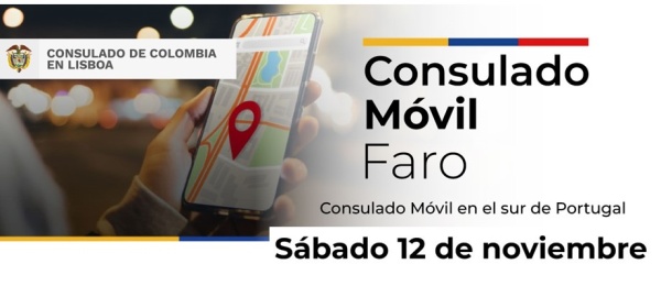 Consulado Móvil este 12 de noviembre en el sur de Portugal